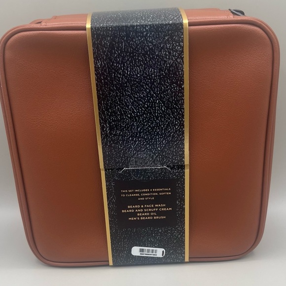 Bath & Body Works 4 Piece Beard Care Gift Set ~ Beard Brush, Wash, Cream, & Oil - Picture 1 of 7